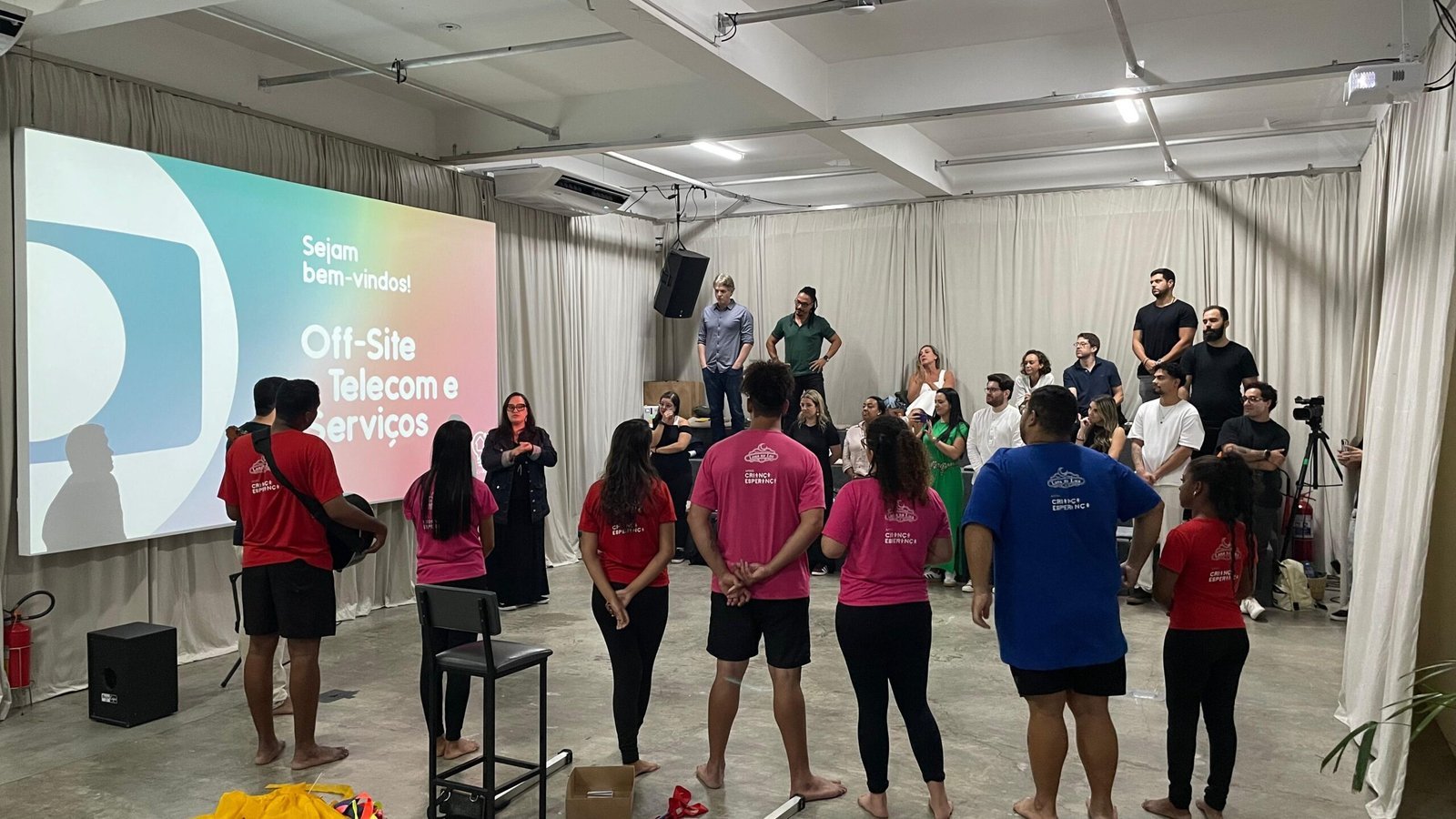 Reunião Globo com as Crianças na CasaRN