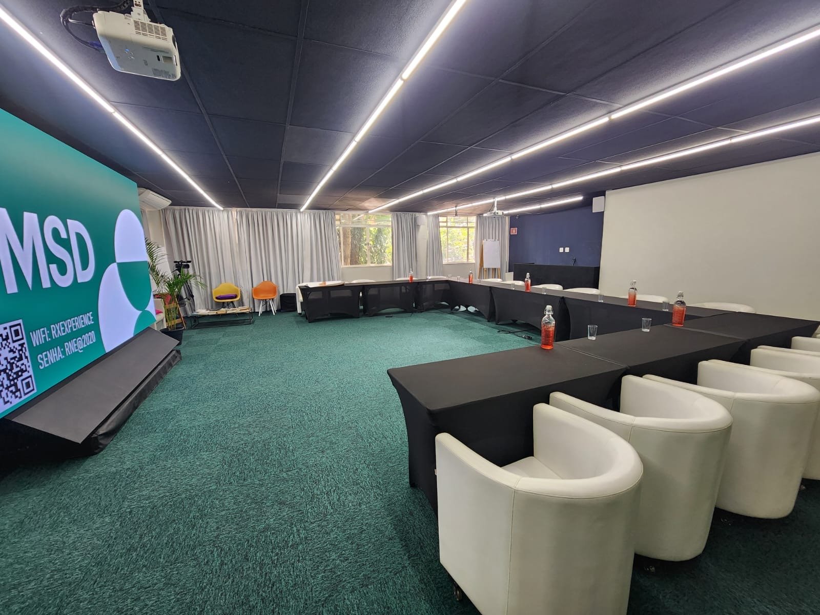Configura��o de salas de treinamento dinâmicas